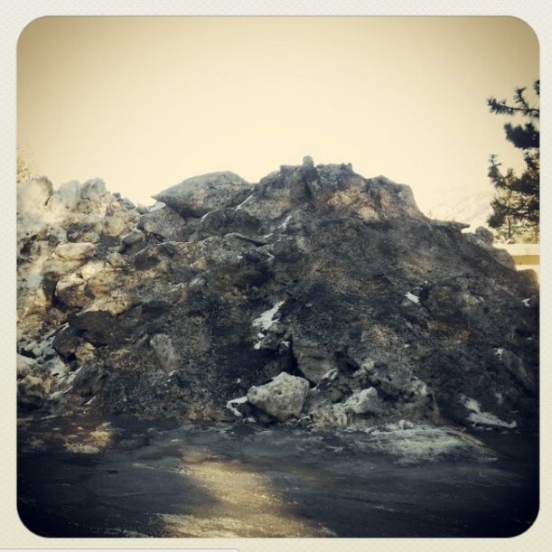 Dirty Snow Pile